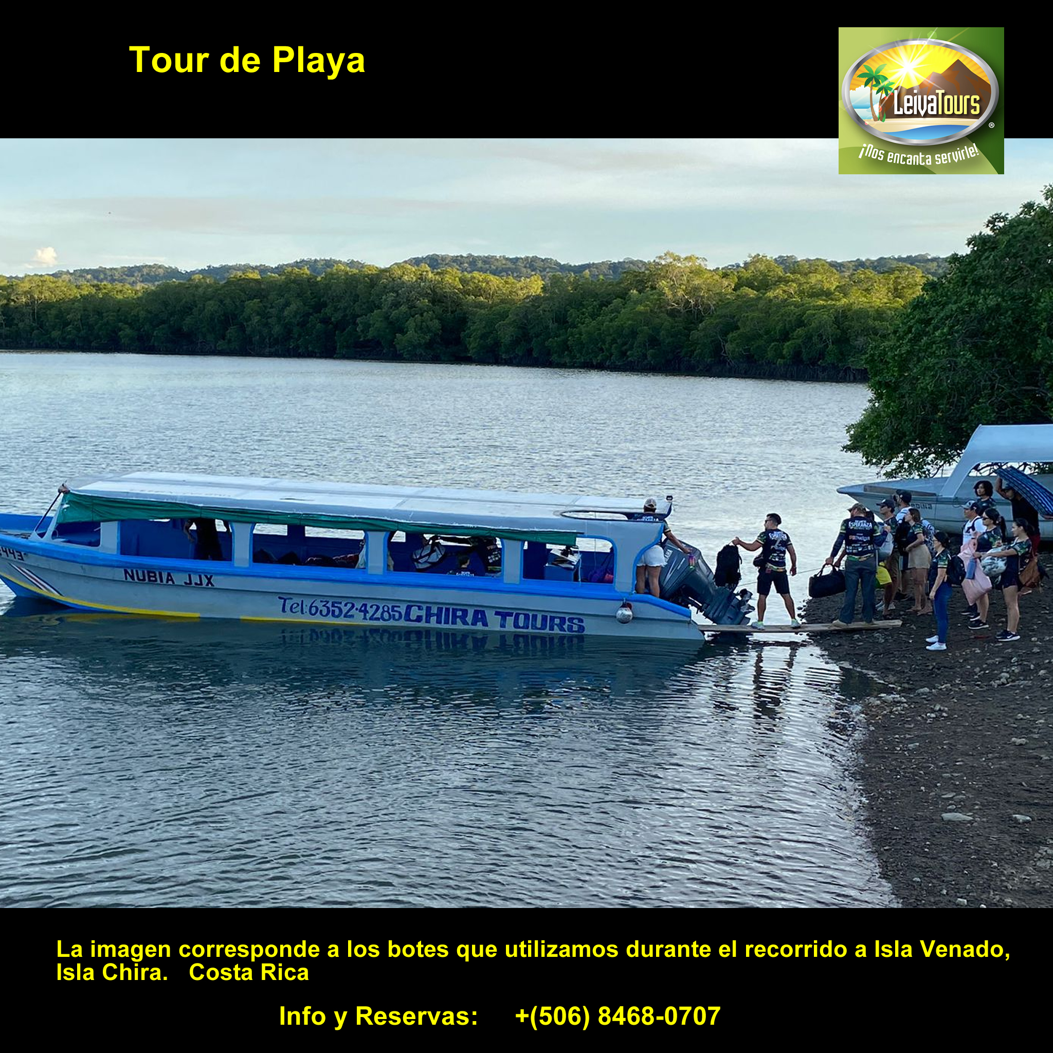 Isla Venado + Isla Chira + Playa Roma